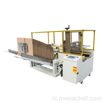 Automatische karton erector machine sealer